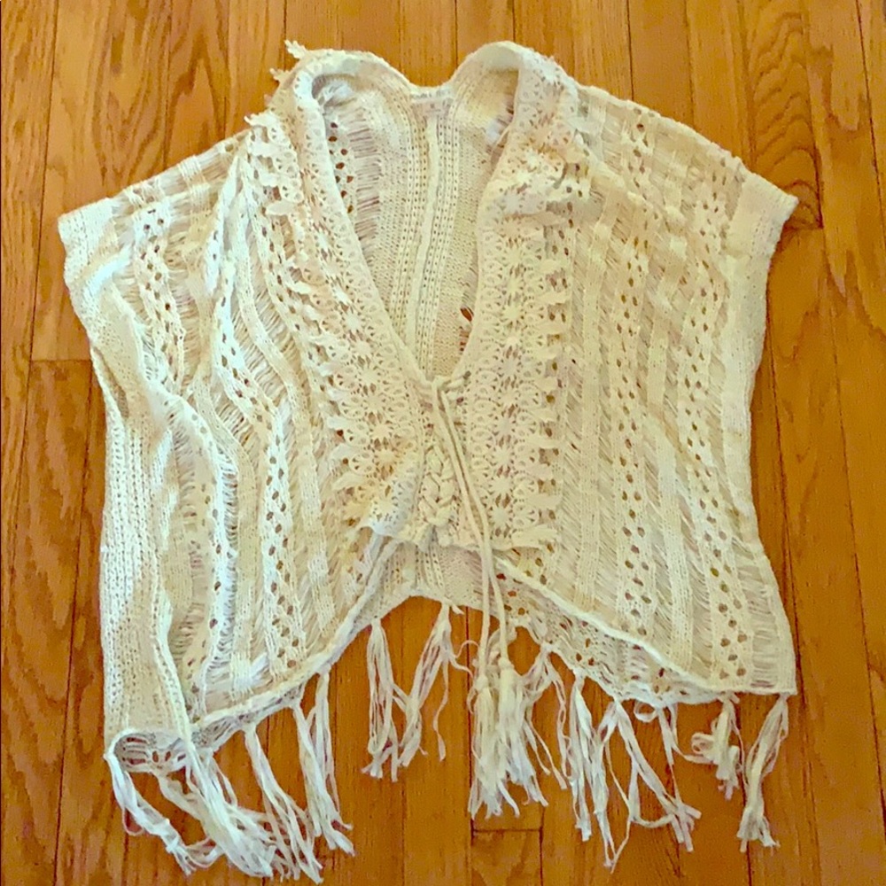 Knitted Overthrow sweater